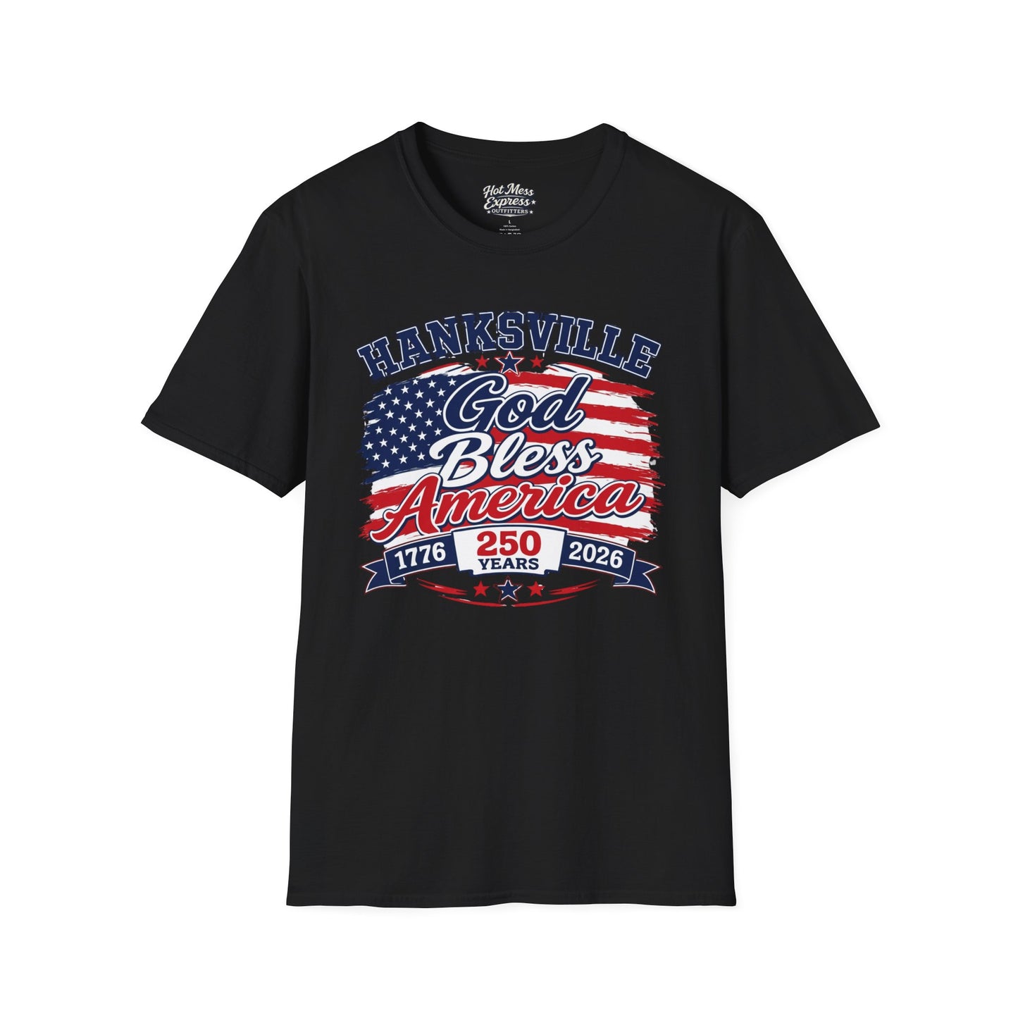 Hanksville God Bless America T-Shirt