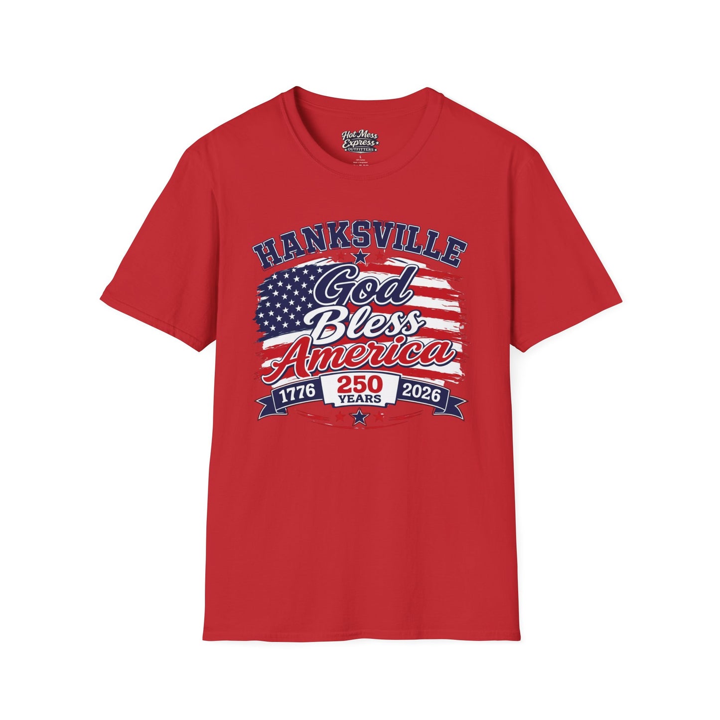 Hanksville God Bless America T-Shirt
