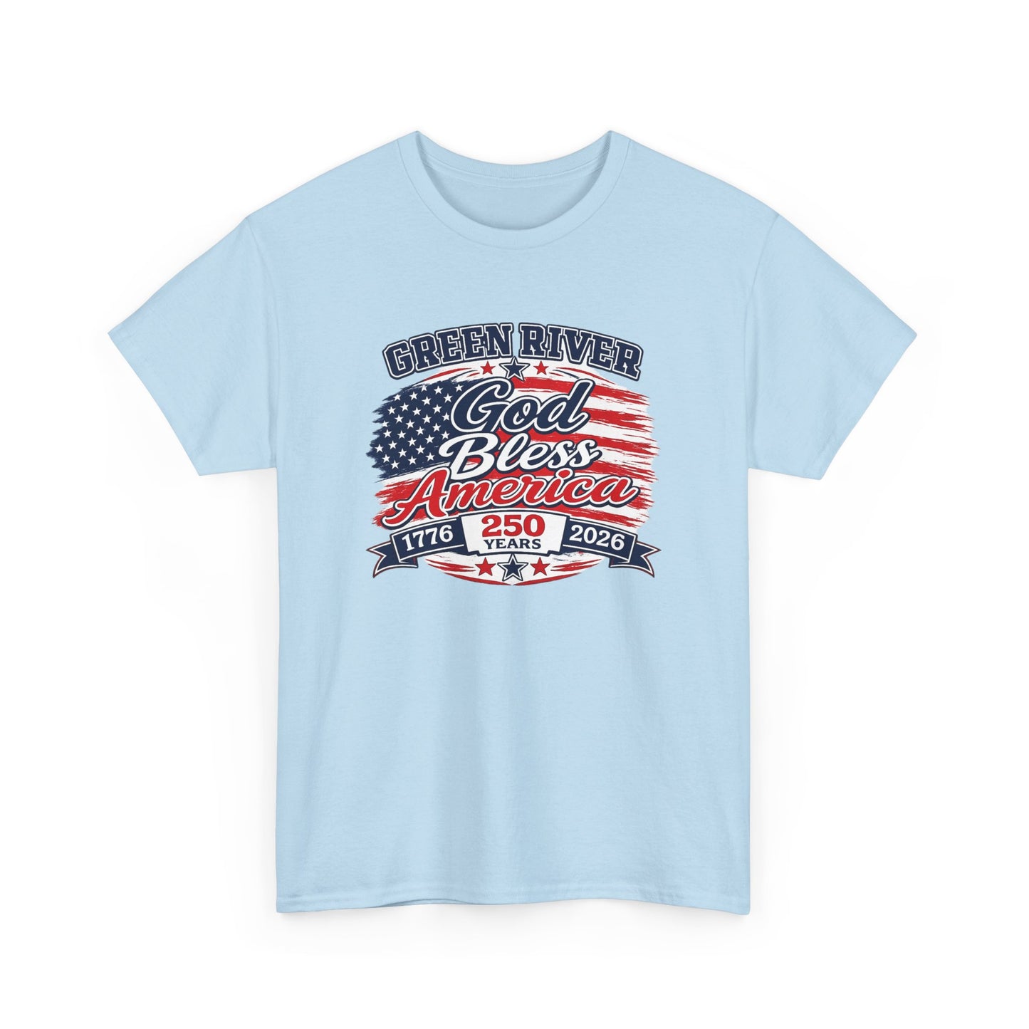 God Bless America 250th Anniversary Tee — Patriotic American Flag T-Shirt