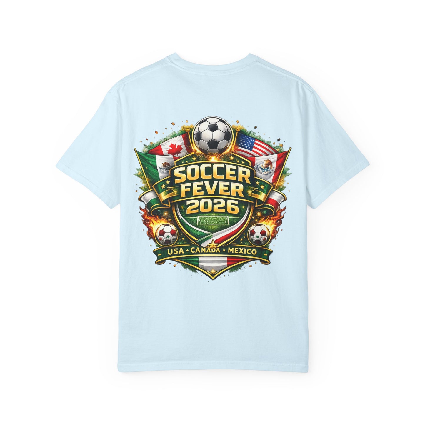 Soccer Fever 2026 T‑Shirt — USA Canada Mexico World Cup Tribute