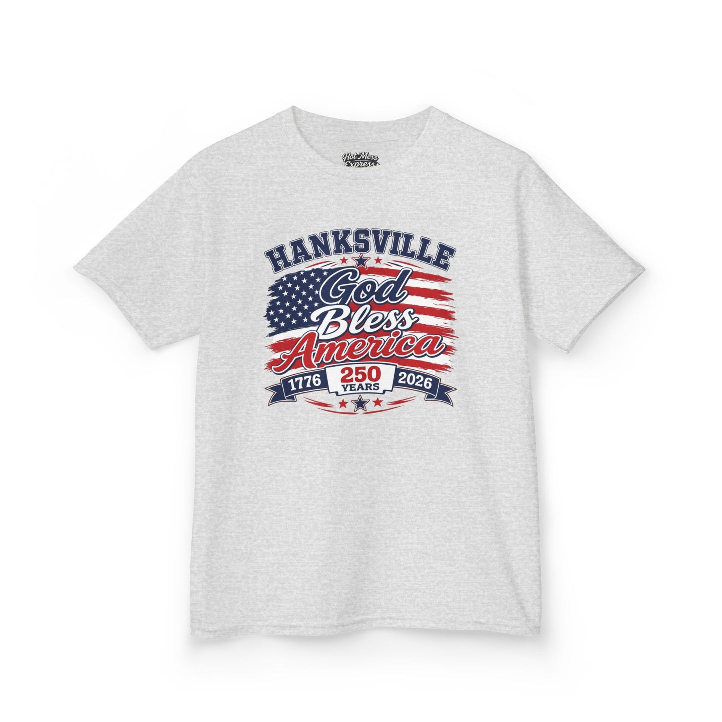 Kids T-Shirt — Hanksville God Bless America 250th Anniversary Patriotic Tee