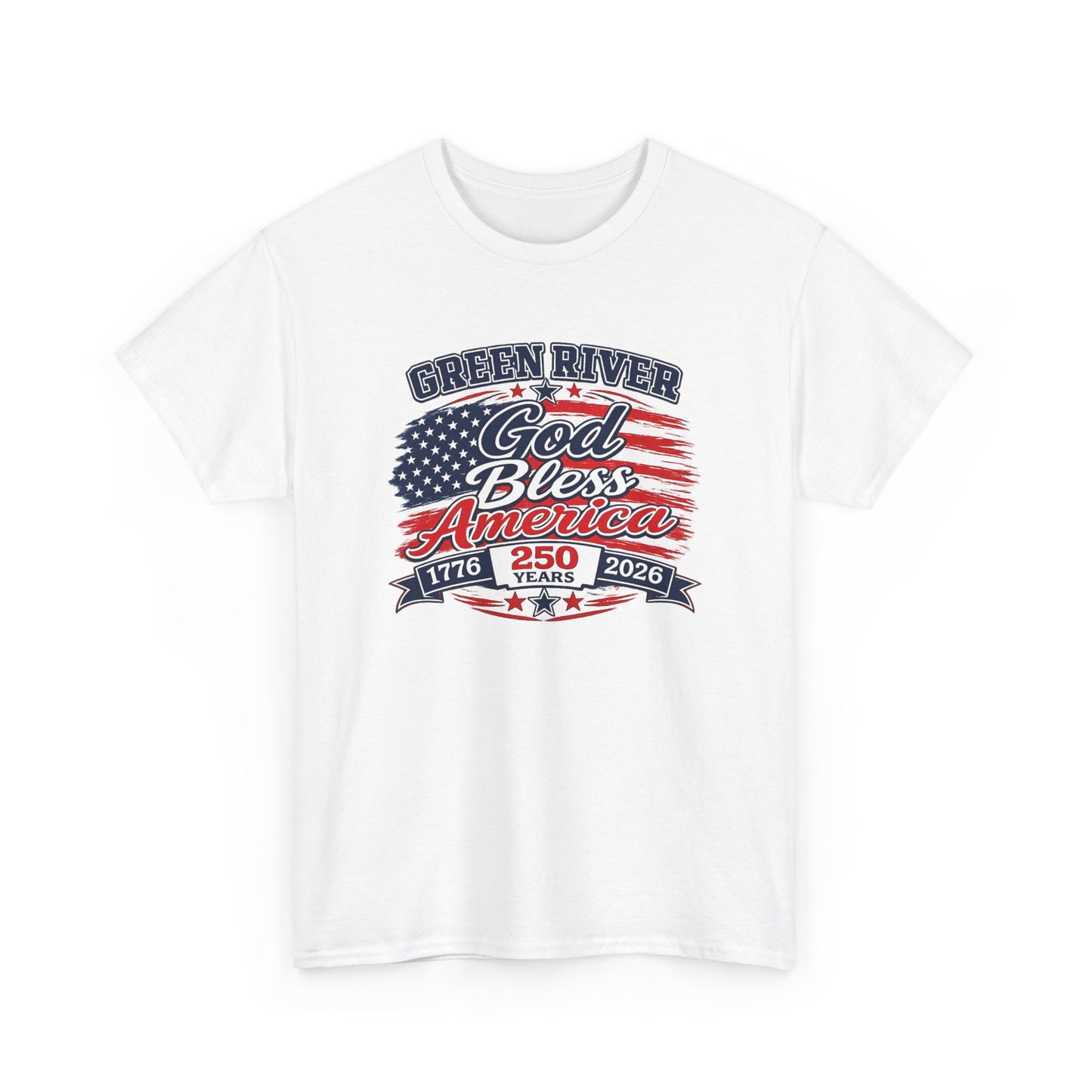 God Bless America 250th Anniversary Tee — Patriotic American Flag T-Shirt