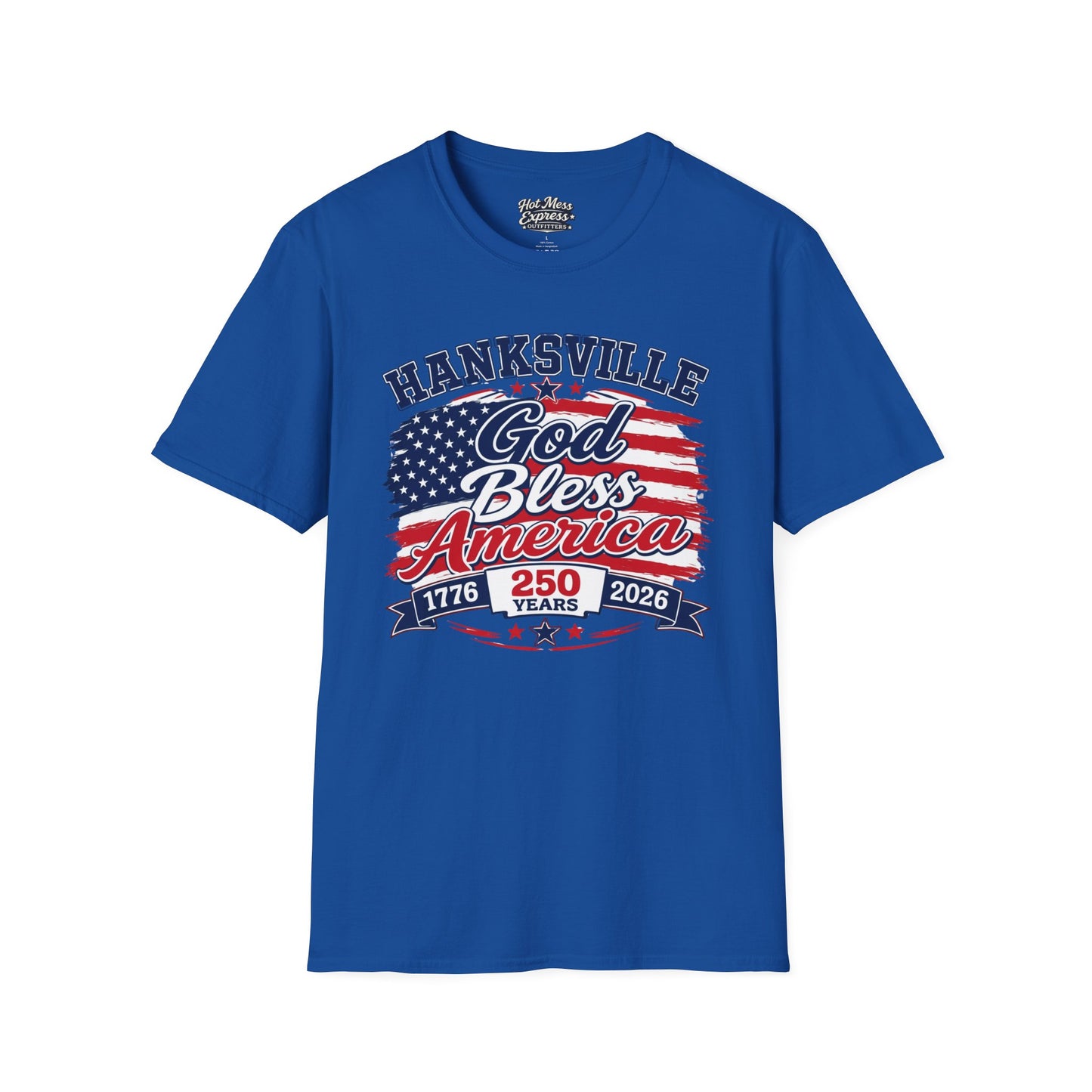Hanksville God Bless America T-Shirt