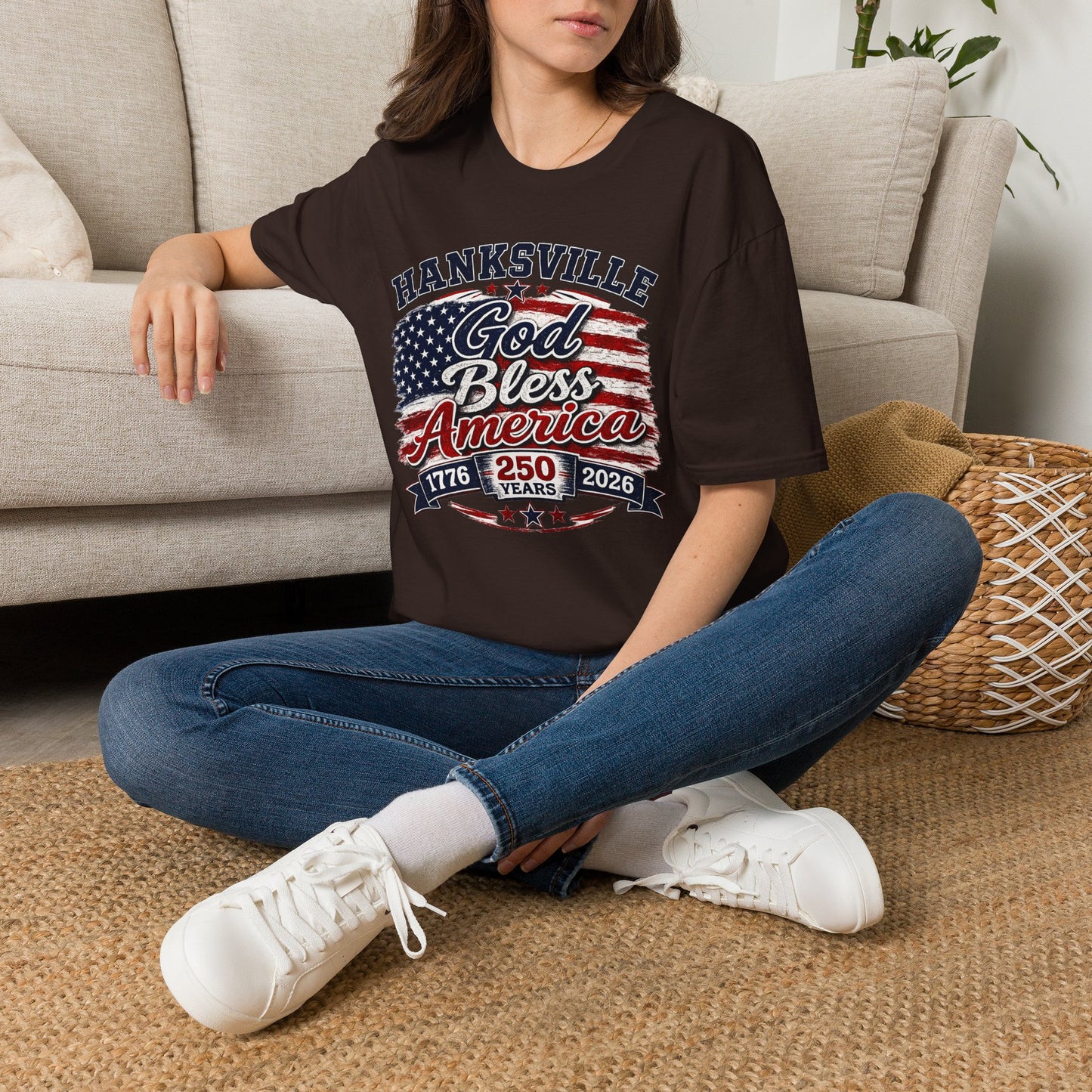 Hanksville "God Bless America" T-Shirt