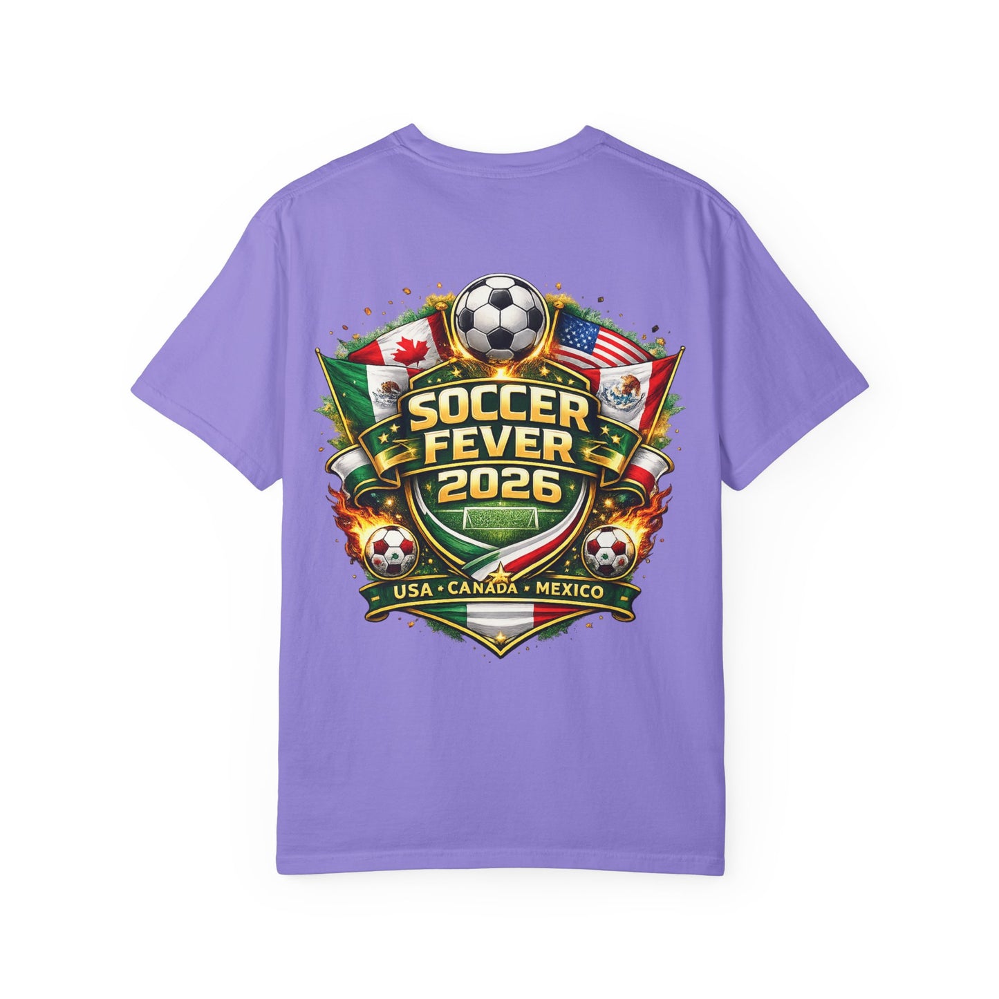 Soccer Fever 2026 T‑Shirt — USA Canada Mexico World Cup Tribute