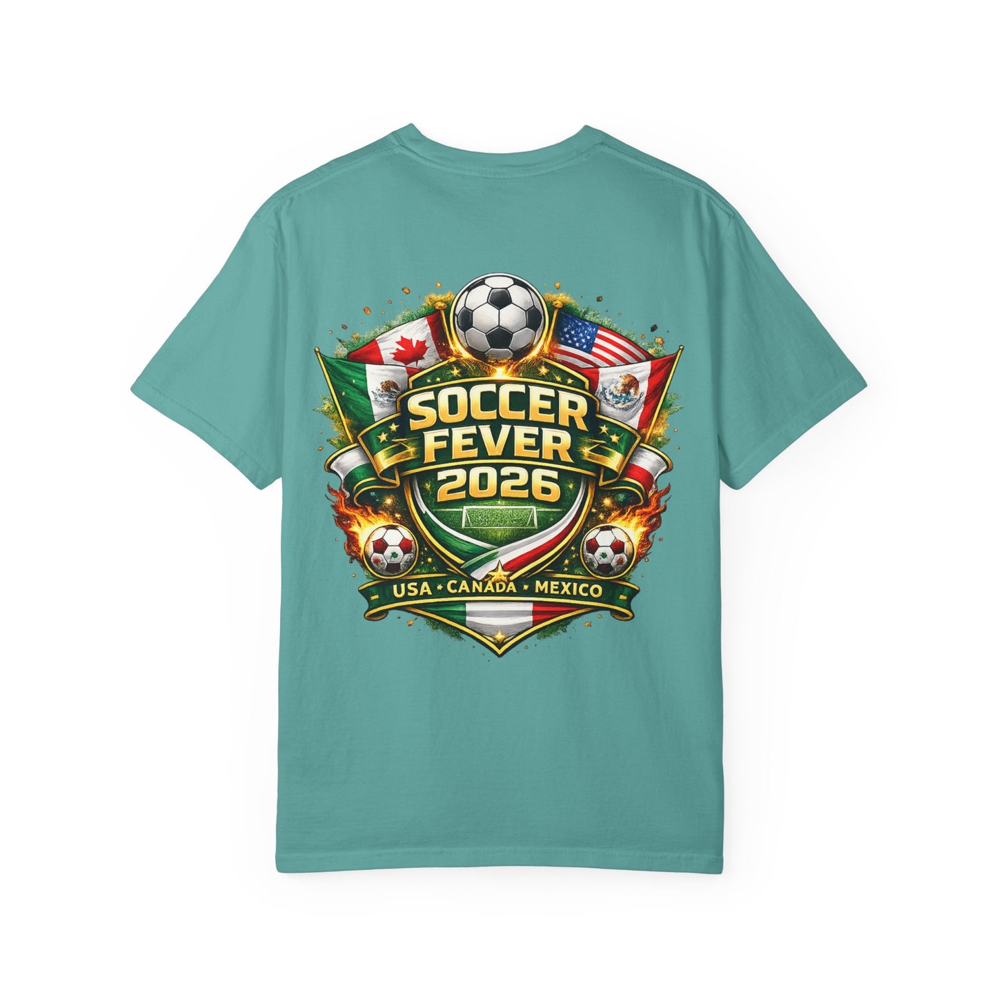 Soccer Fever 2026 T‑Shirt — USA Canada Mexico World Cup Tribute