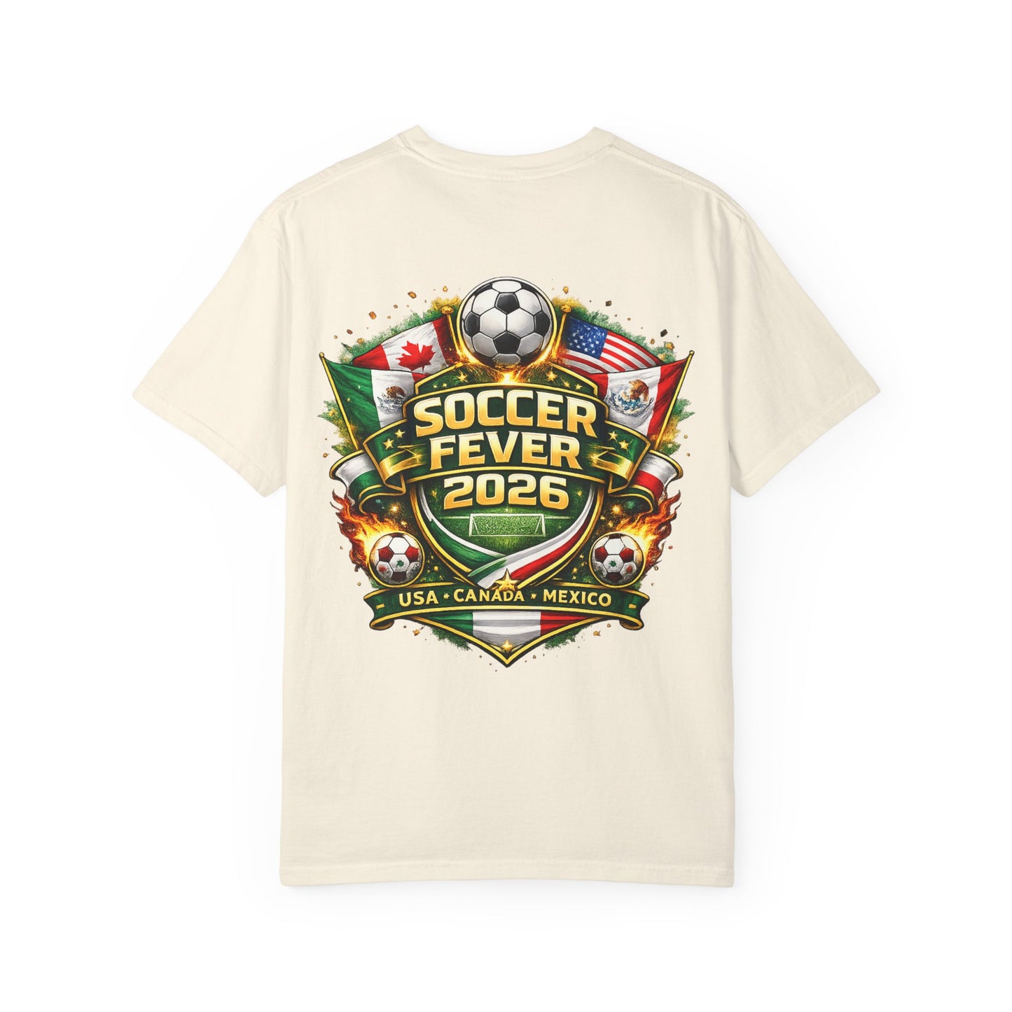 Soccer Fever 2026 T‑Shirt — USA Canada Mexico World Cup Tribute