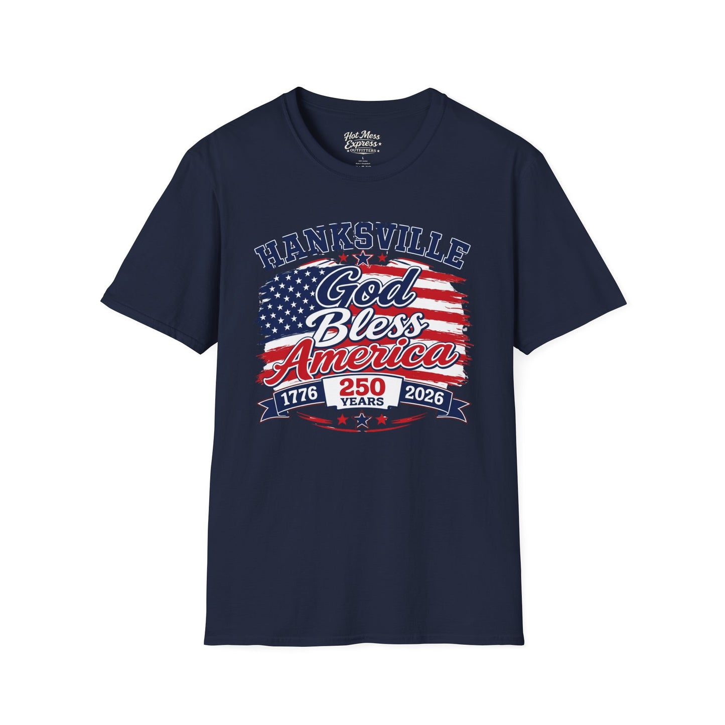 Hanksville God Bless America T-Shirt