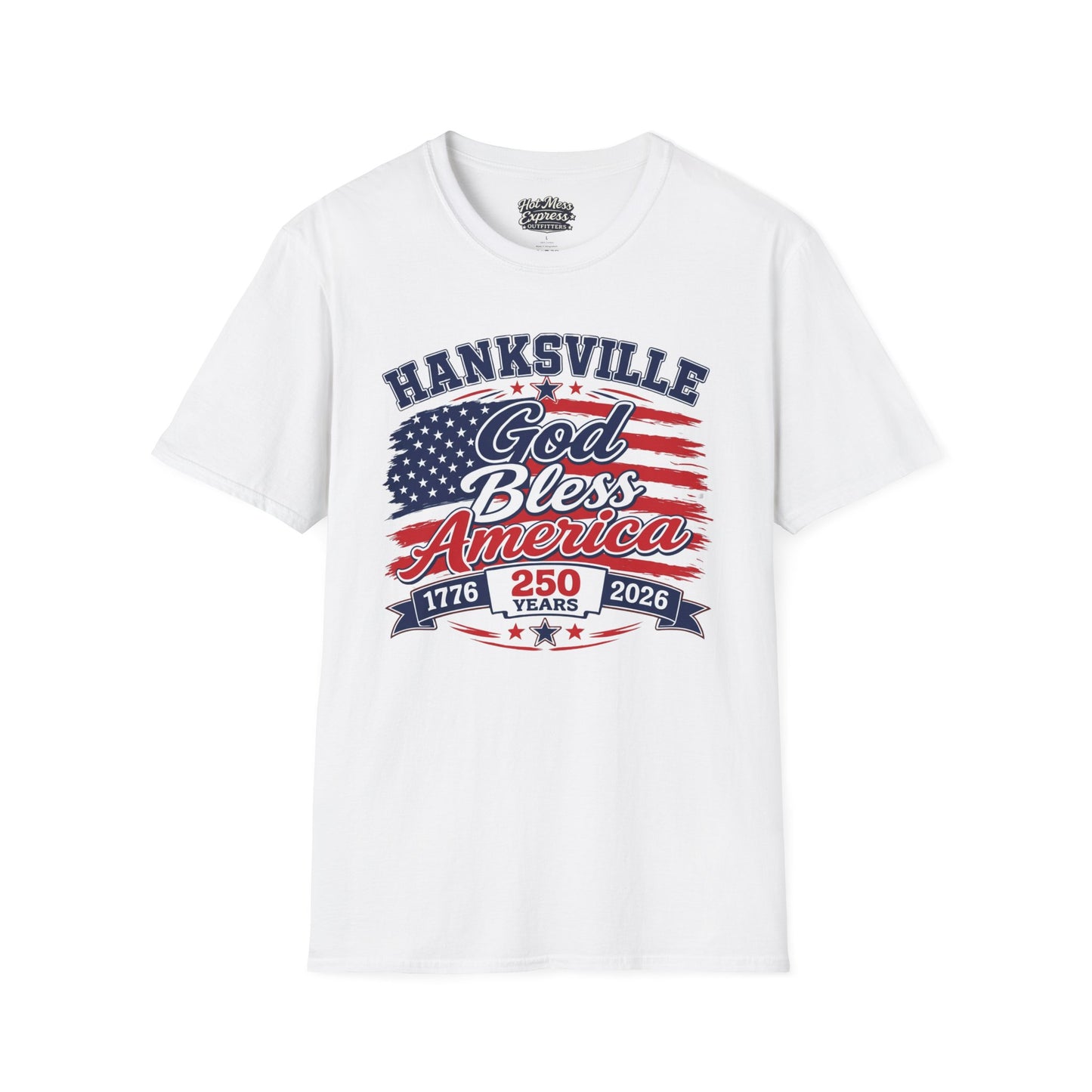 Hanksville God Bless America T-Shirt