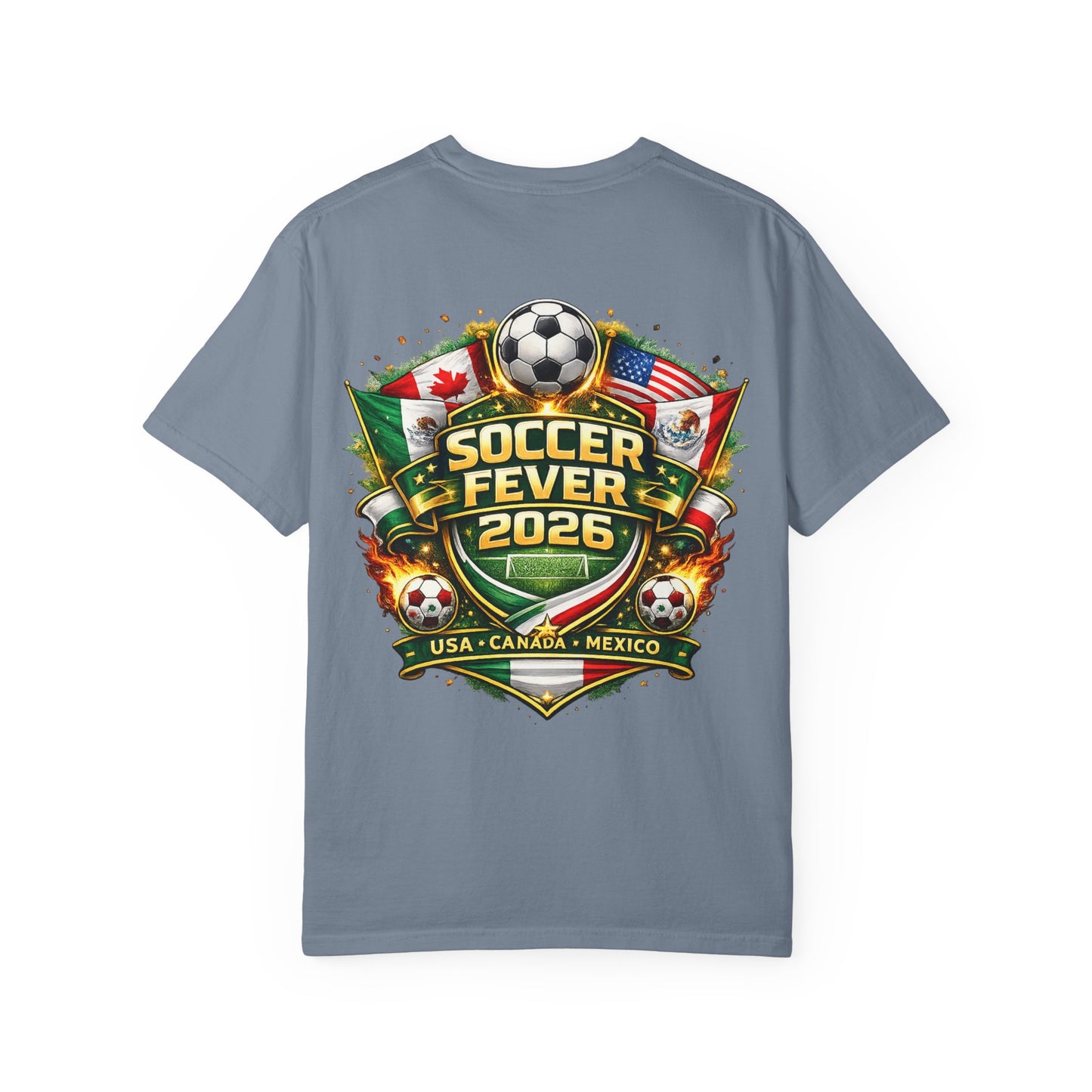 Soccer Fever 2026 T‑Shirt — USA Canada Mexico World Cup Tribute
