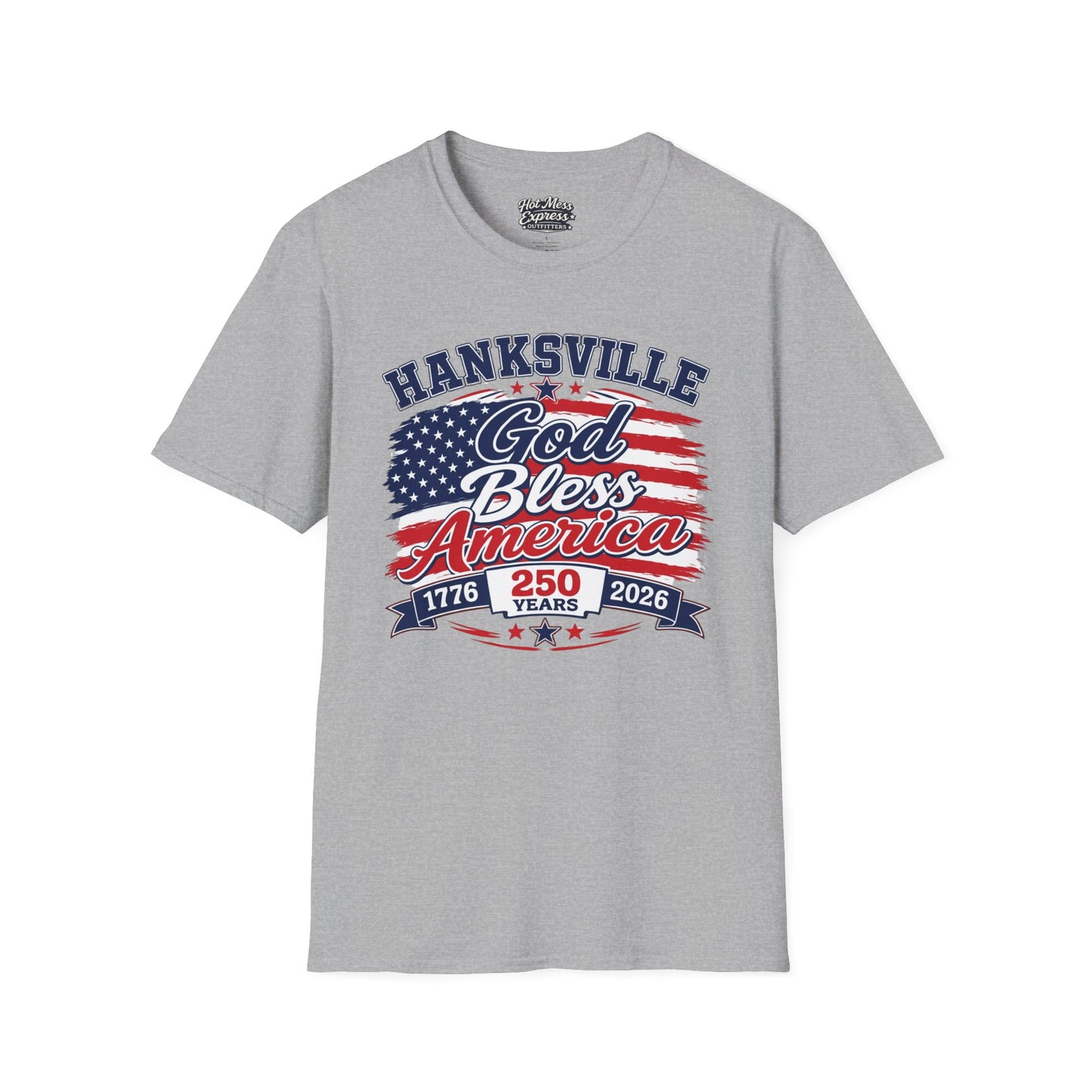 Hanksville God Bless America T-Shirt