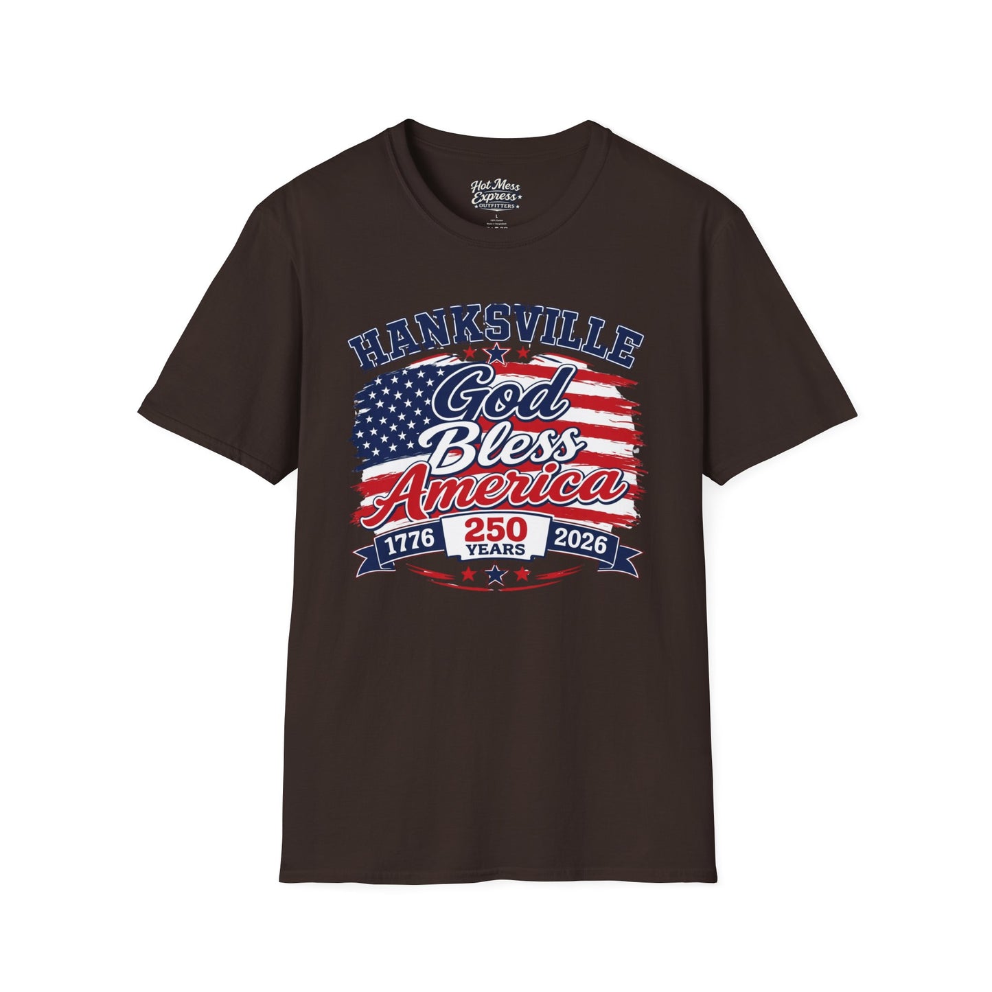 Hanksville God Bless America T-Shirt