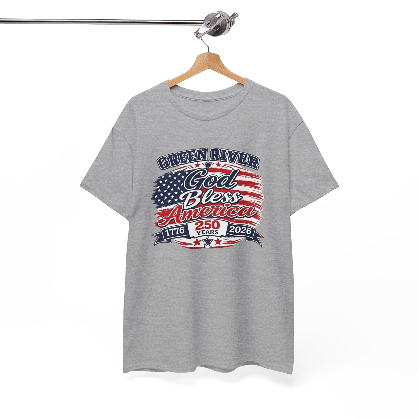 God Bless America 250th Anniversary Tee — Patriotic American Flag T-Shirt