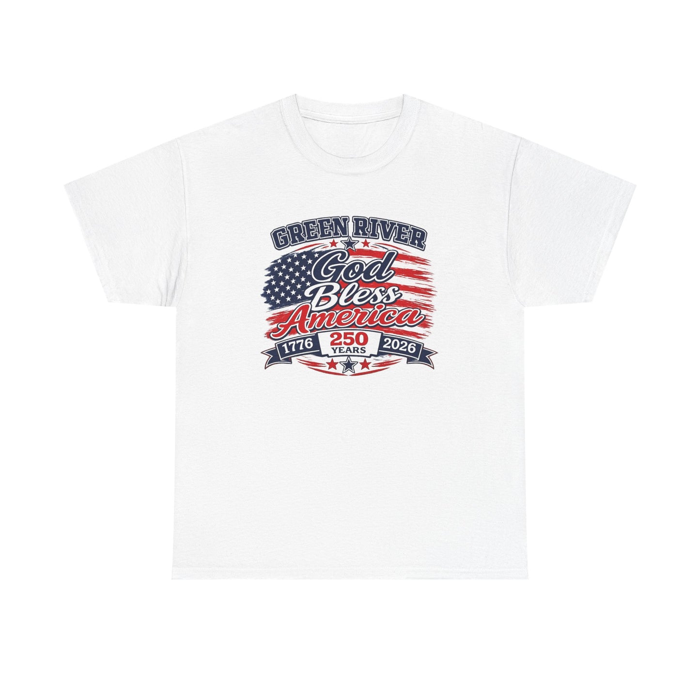God Bless America 250th Anniversary Tee — Patriotic American Flag T-Shirt