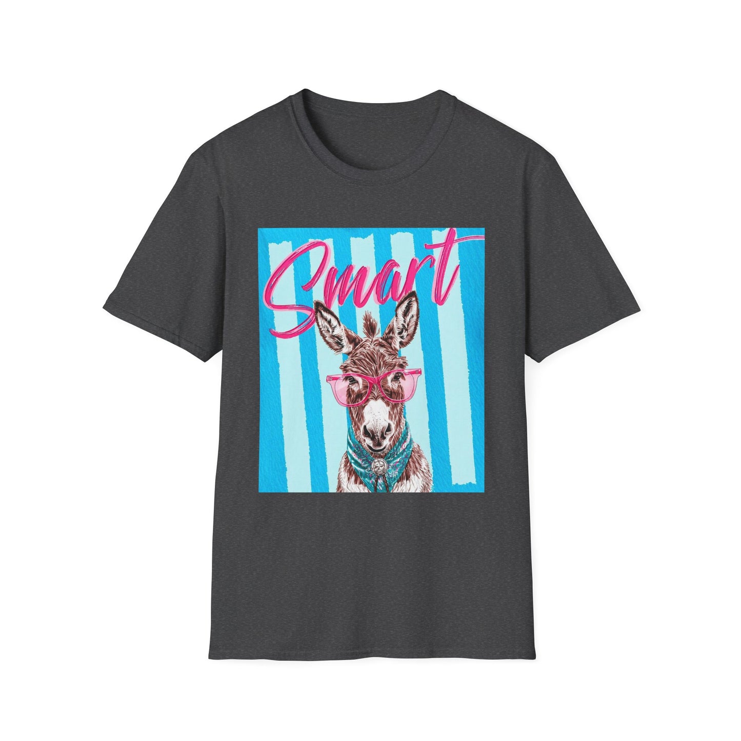 Smart Donkey T-Shirt — Funny Retro Donkey Graphic Tee