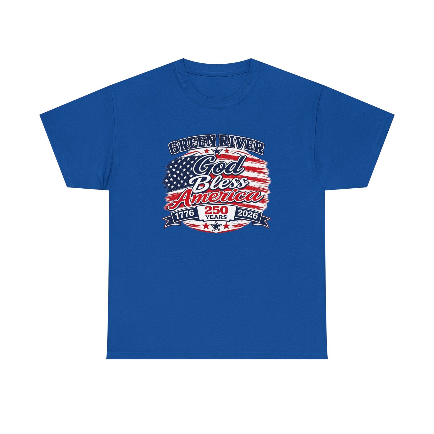 God Bless America 250th Anniversary Tee — Patriotic American Flag T-Shirt