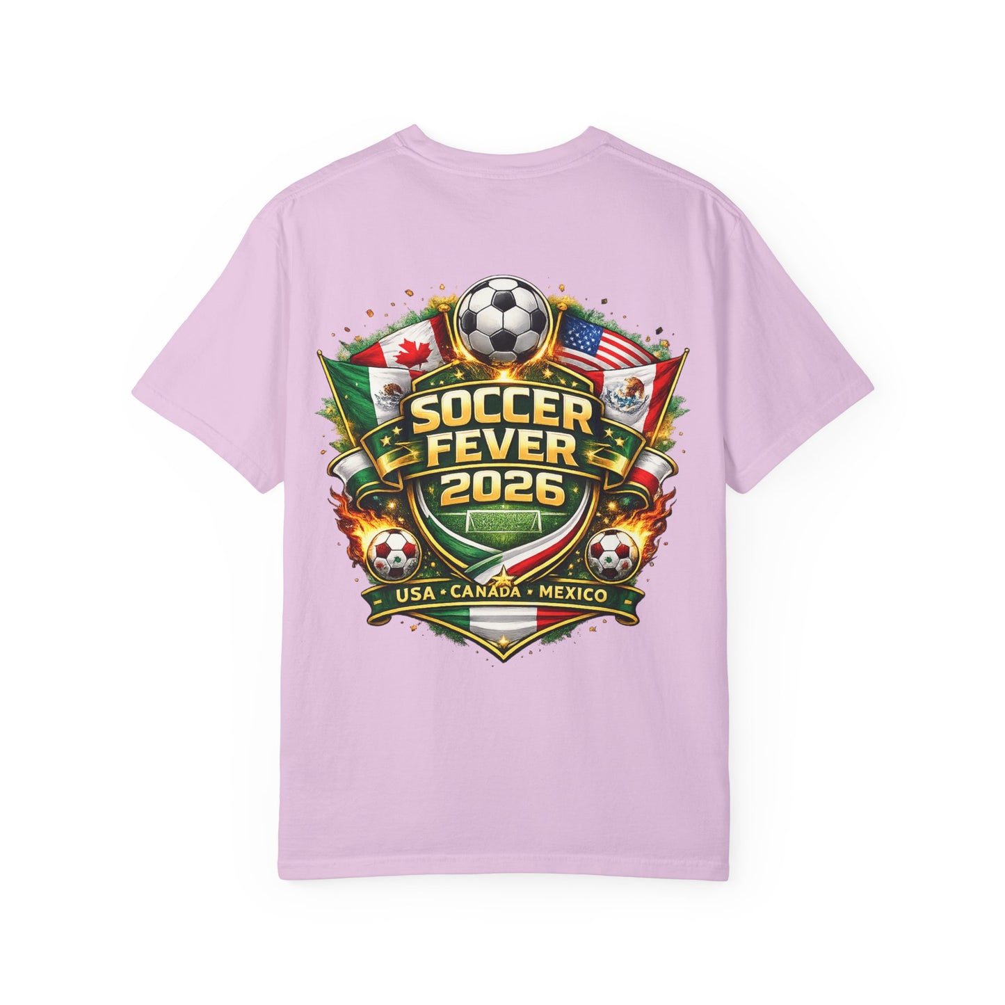 Soccer Fever 2026 T‑Shirt — USA Canada Mexico World Cup Tribute