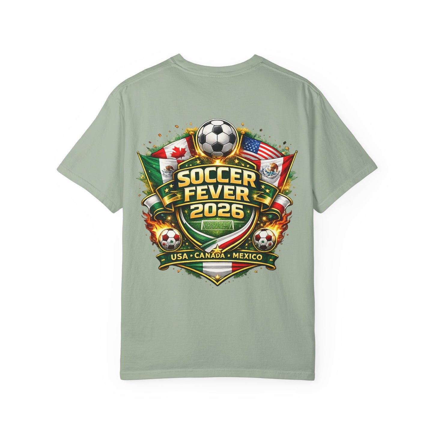 Soccer Fever 2026 T‑Shirt — USA Canada Mexico World Cup Tribute