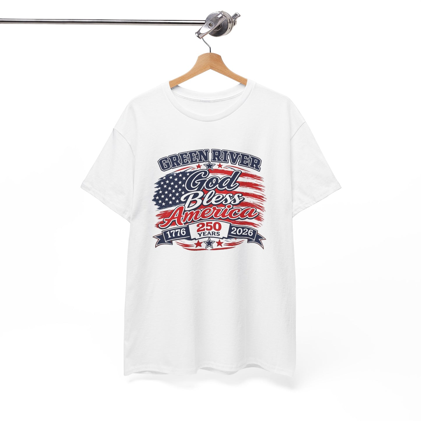 God Bless America 250th Anniversary Tee — Patriotic American Flag T-Shirt