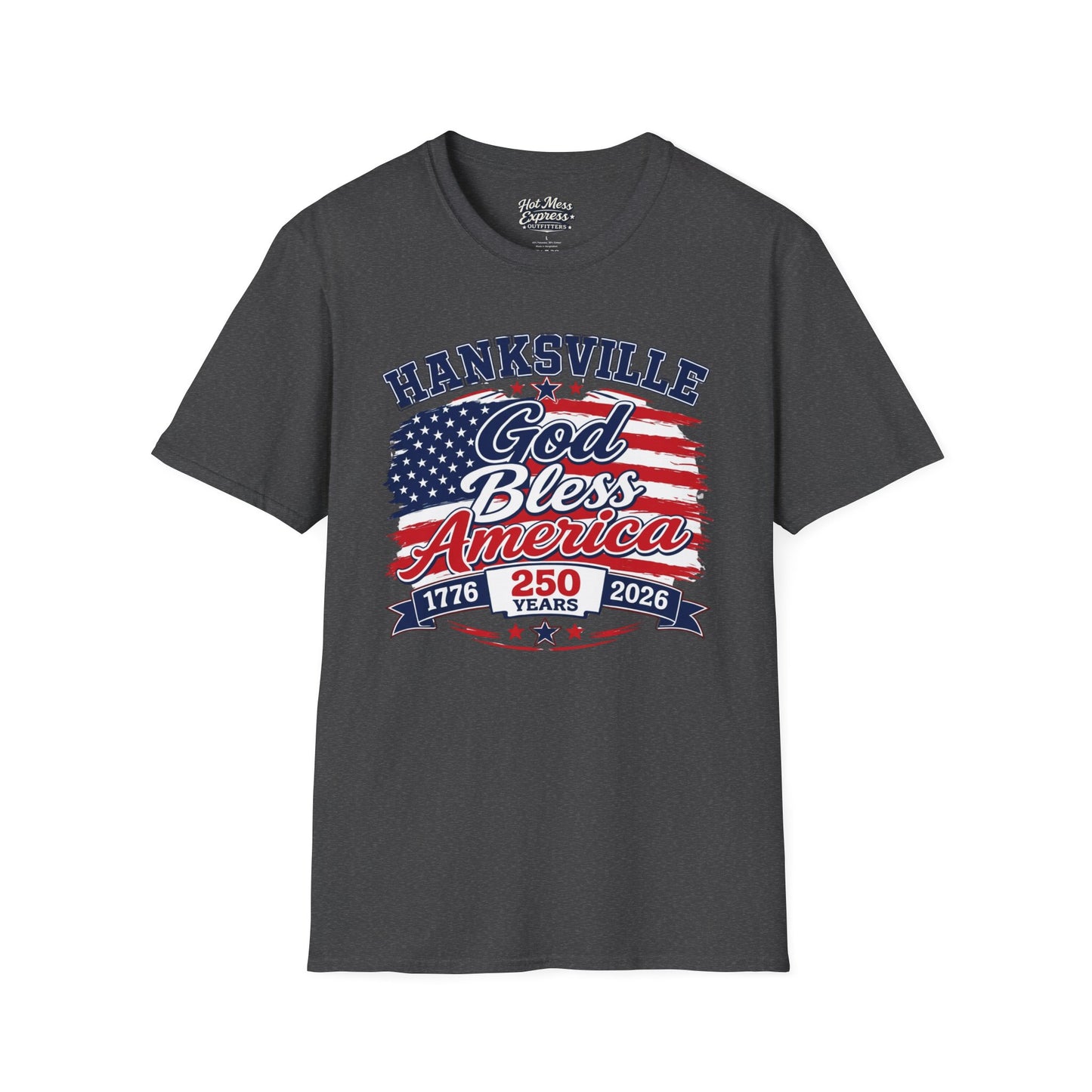 Hanksville God Bless America T-Shirt