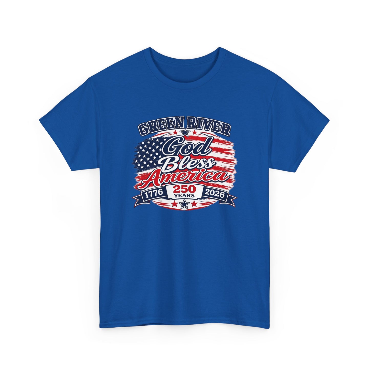 God Bless America 250th Anniversary Tee — Patriotic American Flag T-Shirt
