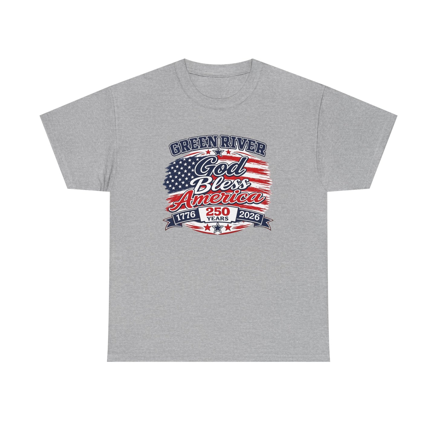 God Bless America 250th Anniversary Tee — Patriotic American Flag T-Shirt