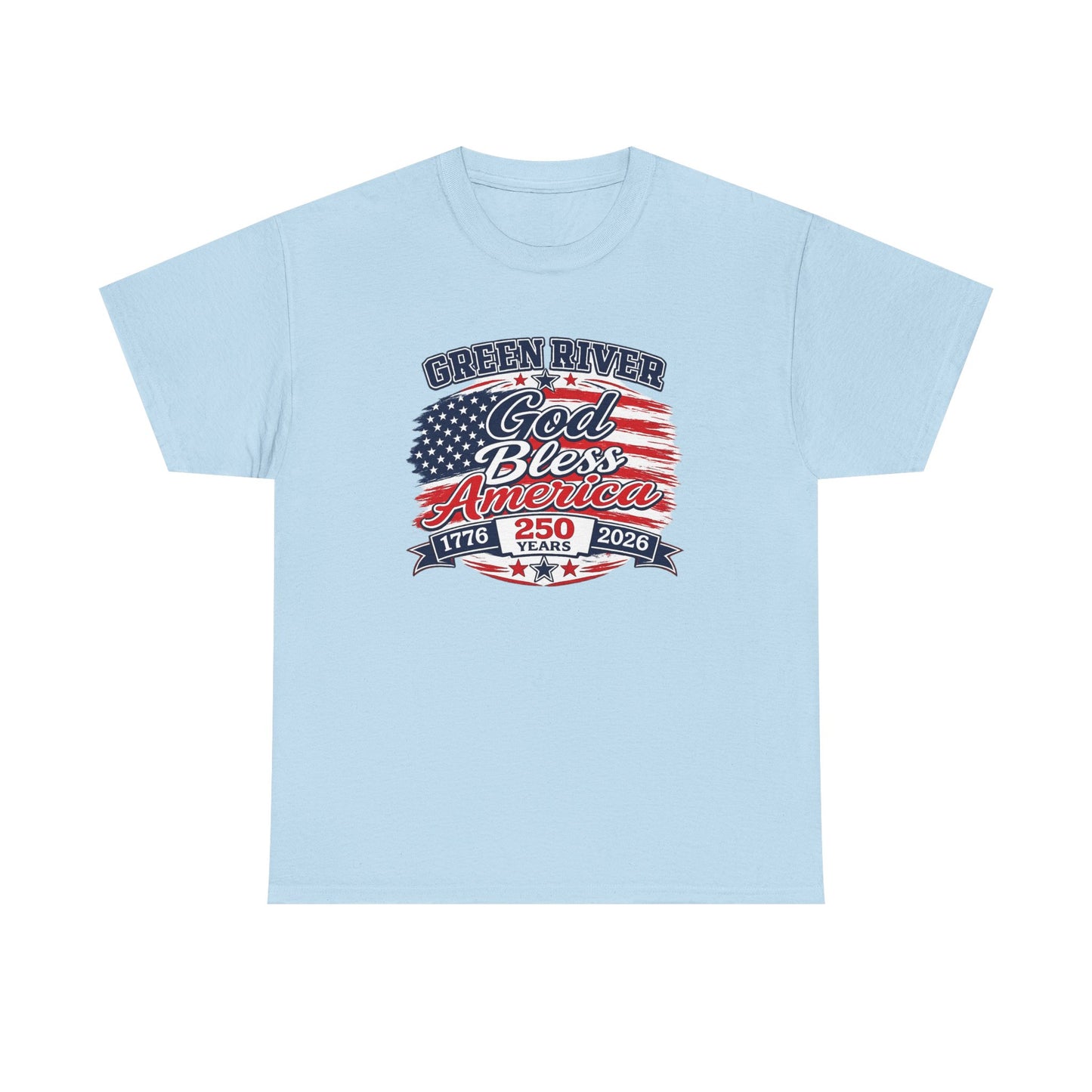 God Bless America 250th Anniversary Tee — Patriotic American Flag T-Shirt