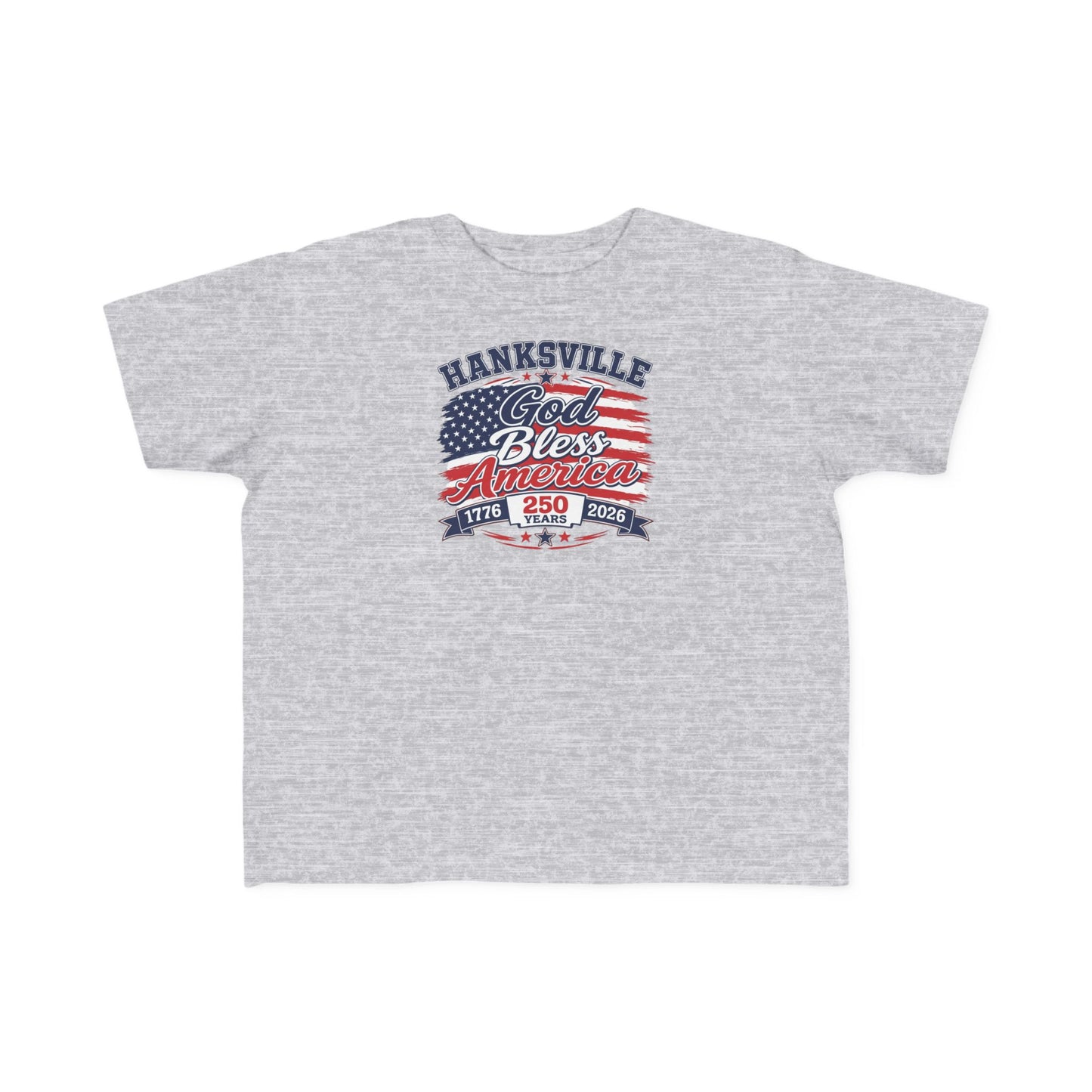 Toddler T-Shirt — Hanksville God Bless America Patriotic Tee