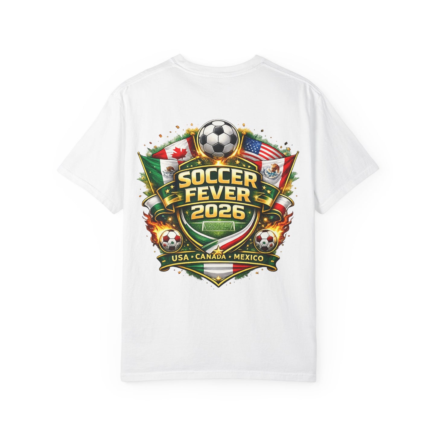 Soccer Fever 2026 T‑Shirt — USA Canada Mexico World Cup Tribute