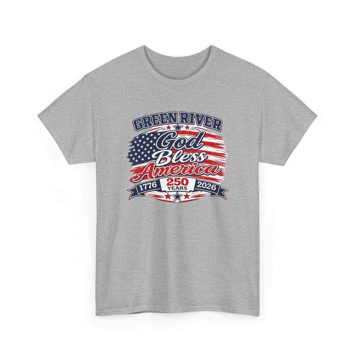 God Bless America 250th Anniversary Tee — Patriotic American Flag T-Shirt