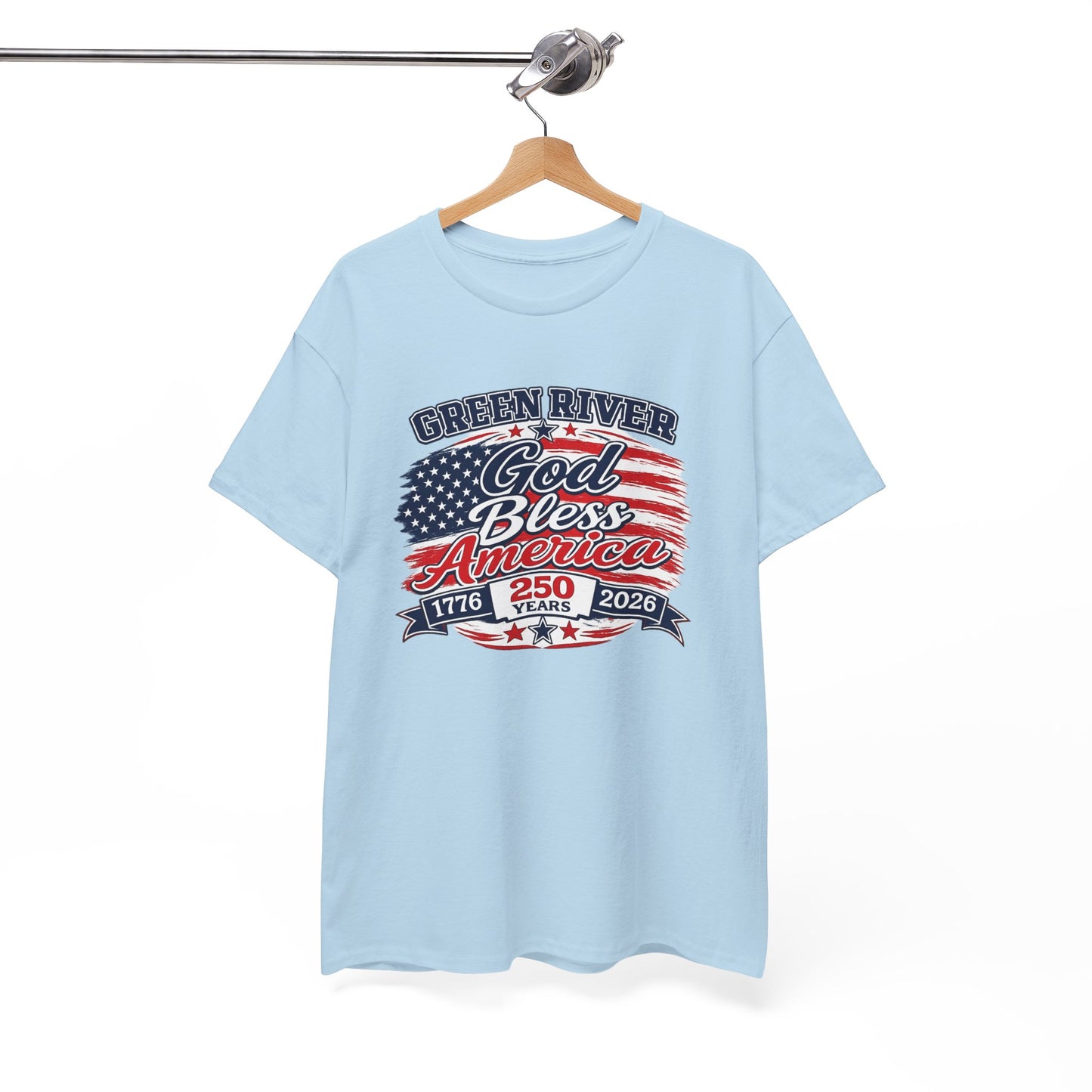God Bless America 250th Anniversary Tee — Patriotic American Flag T-Shirt